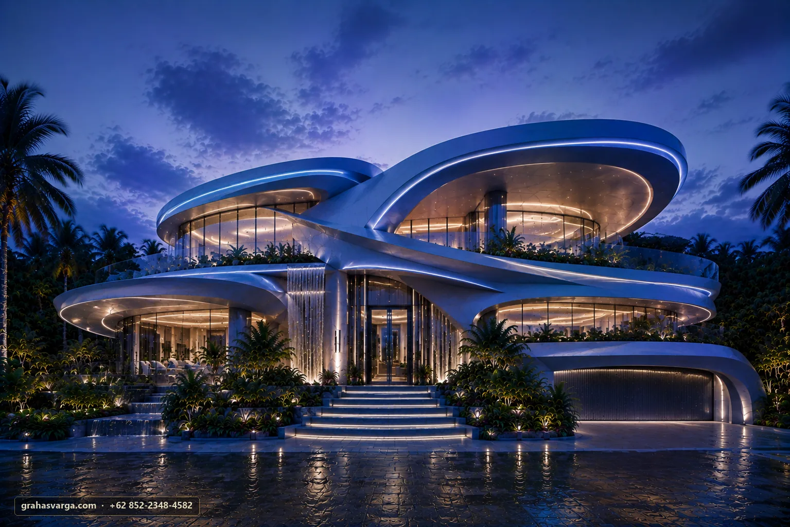 Arsitektur untuk kehidupan yang melampaui masa. — Graha Svarga